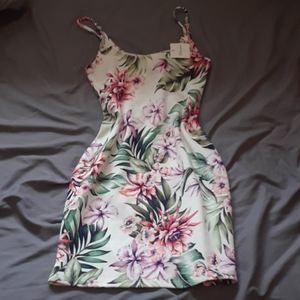 floral mini dress